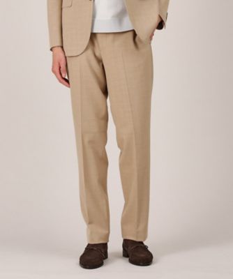 タケオキクチ　【THE FLAGSHIP】グレンチェック ツータックパンツ セットアップ対応】トリッチ（R）グレンチェック パンツ