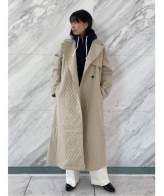 スタイリスト福田麻琴さんコラボ キルティングコート