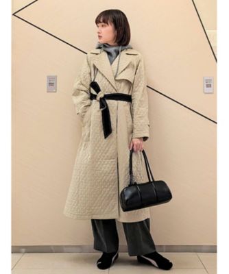 ★ 福田麻琴さんコラボ上品キルティングコート★新品・未使用★定価¥53,900‼︎ スタイリスト福田麻琴さんコラボ キルティングコート