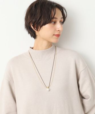 パール調ワントップコードネックレス（２００２３７２６２１）