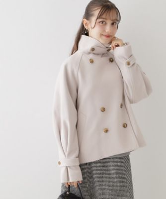 フェミニン派・アレンジ可能】マルチウェイショートコート