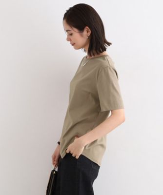 【洗える／コットン１００％】裾デザイン大人Ｔシャツ（２００２３７４４３１）