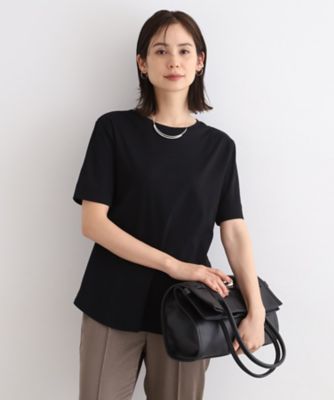 【洗える／コットン１００％】裾デザイン大人Ｔシャツ（２００２３７４４３１）