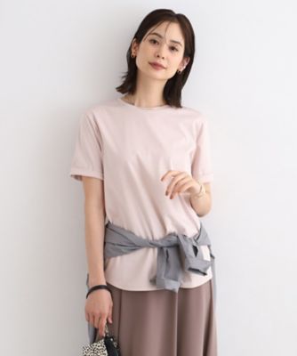 【洗える／コットン１００％】裾デザイン大人Ｔシャツ（２００２３７４４３１）