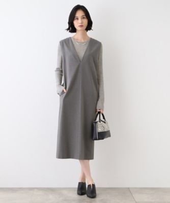 洗える】ウールライクジャンパースカート（2002374693