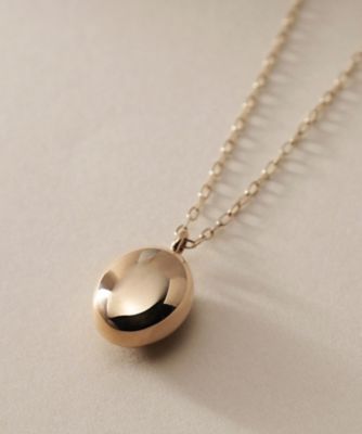 Ｋ１０中空オーバルシェイプ　ネックレス（２００２３７５０７１）