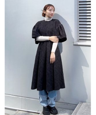 スタイリスト福田麻琴さんコラボ ジャカードワンピース