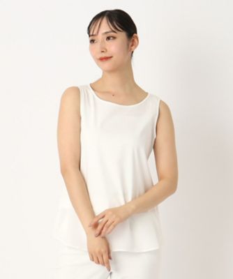＜CORDIER (Women)＞レイヤードスタイルはお任せ！ドッキングタンクトップ（２００２３７５２２７）