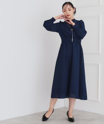 きれいめ／ジャカード】ロングワンピース（2002376008  