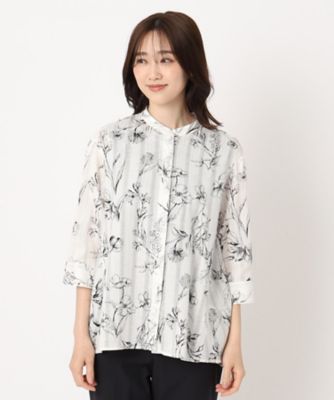 Amazon | [ジュンレッド] フラワープリントTシャツ メンズ