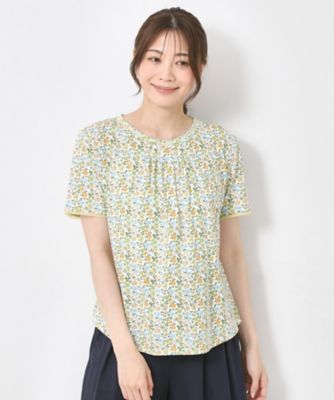 【リバティ／Ｍ～４Ｌサイズ】プリント　Ｔシャツ（２００２３７６３５４）