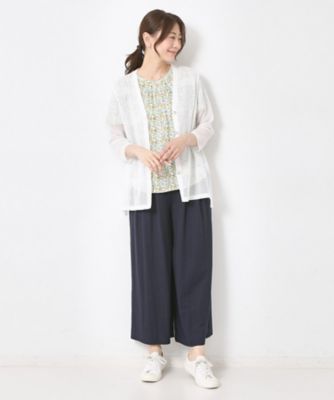 【リバティ／Ｍ～４Ｌサイズ】プリント　Ｔシャツ（２００２３７６３５４）