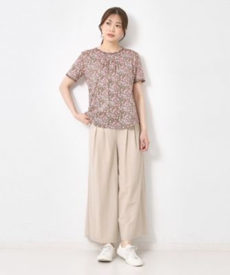 【リバティ／Ｍ～４Ｌサイズ】プリント　Ｔシャツ（２００２３７６３５４）