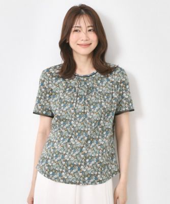 【リバティ／Ｍ～４Ｌサイズ】プリント　Ｔシャツ（２００２３７６３５４）