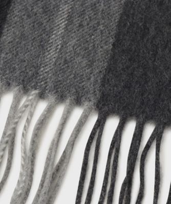 カシミヤチェックマフラー（2002376458） | tk. TAKEO