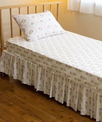 ＜LAURA ASHLEY＞【セミダブル】ダンデライオン柄　ベッドスカート（２００２３７６７７３）