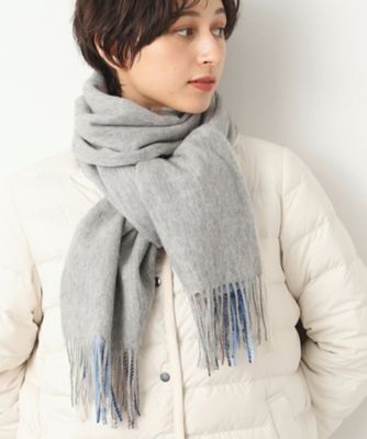 新品タグ付き！ダイアンデクラルクDiane de Clercqボーダーストール 新品タグ付き！ダイアンデクラルクDiane de Clercqボーダー