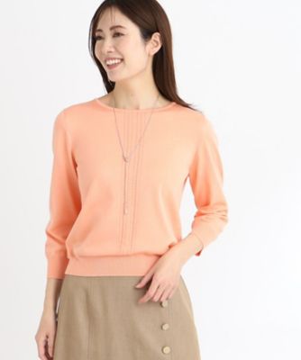 【春ＳＡＬＥ／ＷＥＢ限定カラーあり／アンサンブル可】プルオーバーニット（２００２３７７５０９）