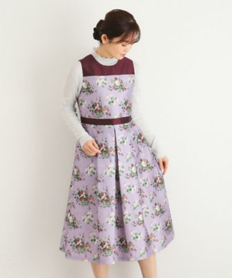 慶事・パーティにおすすめ！】ローズモア柄 シャンタンワンピース（２００２３７７９９３） | LAURA ASHLEY/ローラ アシュレイ |  三越伊勢丹オンラインストア・通販【公式】