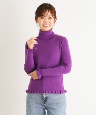 パープル系 レディースのニット・セーター | 三越伊勢丹