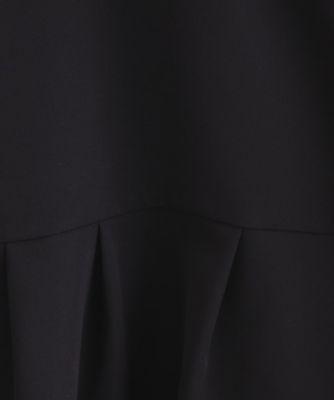 《通勤・セレモニー／セットアップ対応》ペプラムブラウス／ダブルクロス【洗濯機洗い可】（２００２３７８１２２）
