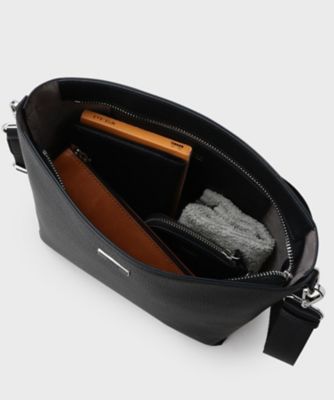 横型B5サイズ】シュリンクPU ショルダーバッグ