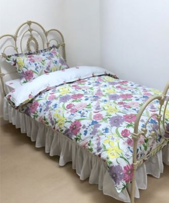 ＜LAURA ASHLEY＞【ダブル】ギリー柄　デュベカバー（２００２３７８２３５）