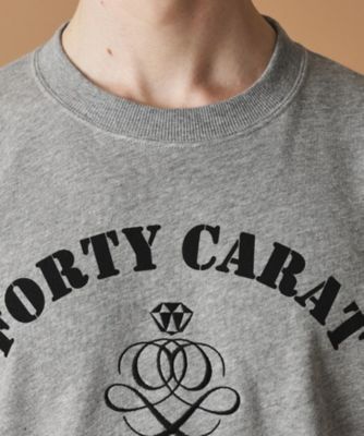 ＦＯＲＴＹ　ＣＡＲＡＴ裏毛半袖Ｔシャツ（２００２３７８２８０）