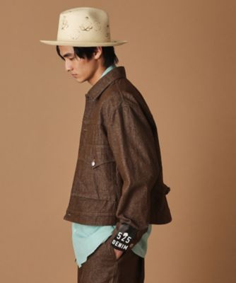 ５２５ＤＥＮＩＭ　カラーデニムジャケット（２００２３７８２８３）