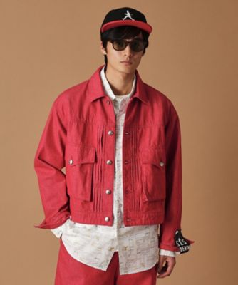 ＜TAKEO KIKUCHI (Men)＞５２５ＤＥＮＩＭ　カラーデニムジャケット（２００２３７８２８３）