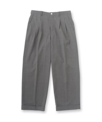 トニック　グレーワイドスラックス（２００２３７８３０１）