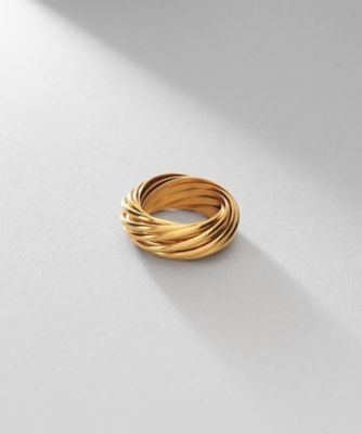 ＜COCOHNIK ONKITSCH (Women)＞シルバー　バンドリング　１６レイヤーズ　ＧＰ（２００２３７９０９８）