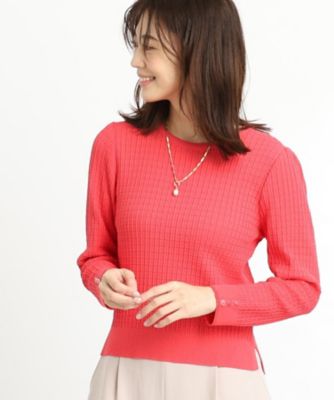 【春ＳＡＬＥ】スリーブデザインニット（２００２３７９１３４）