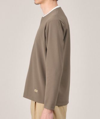 【Ｍａｄｅ　ｉｎ　ＪＡＰＡＮ】フェイクレイヤード　キーネック　カットソー（２００２３７９７８６）