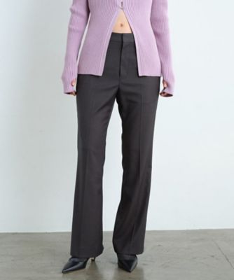 CODE A (Women)/コードエー gabardine semi flare pants(2002380081)