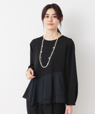 Dessin (Women)/デッサン 【入卒／セレモニー／セットアップ可能／洗える】ペプラムブラウス（ＷＥＢ限定）（２００２３８０５０７）