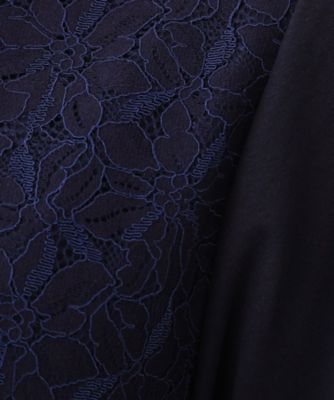 【人気デザインがアップデート！洗える】身頃レースＴシャツ（２００２３８３７５４）
