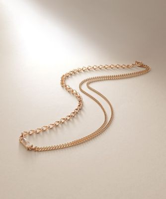 Ｋ１０クォーツ　キヘイセパレート　ネックレス（２００２３８３９８４）