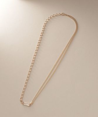 Ｋ１０クォーツ　キヘイセパレート　ネックレス（２００２３８３９８４）