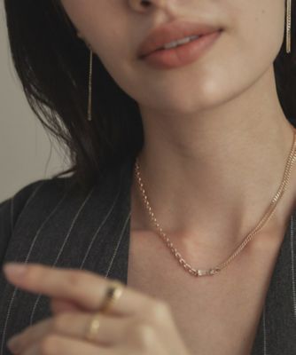 Ｋ１０クォーツ　キヘイセパレート　ネックレス（２００２３８３９８４）