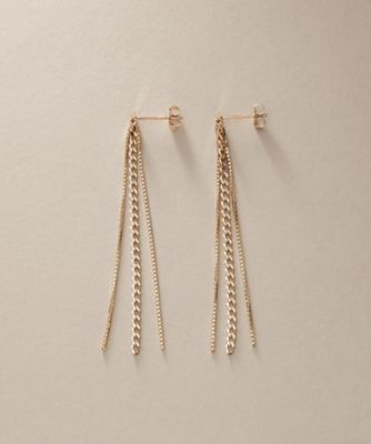 Ｋ１０キヘイ×ベネチアンチェーン　スタッドピアス（２００２３８３９９９）