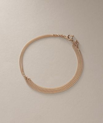 Ｋ１０キヘイアシンメトリードレープ　ブレスレット（２００２３８４００２）