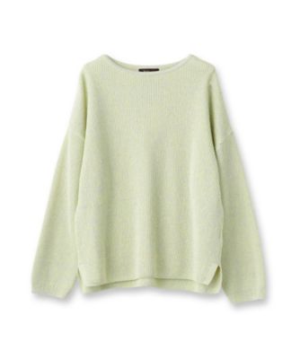 夏SALE】クルーネックミックスカラーニット