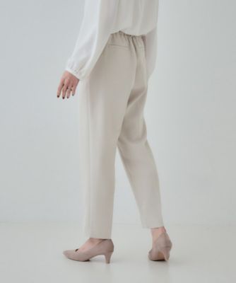 【ＳＳ－３Ｌ／洗える／通勤・セレモニーにも】しなやかな身のこなしが叶う　ストレッチテーパードパンツ（２００２３８５９２９）