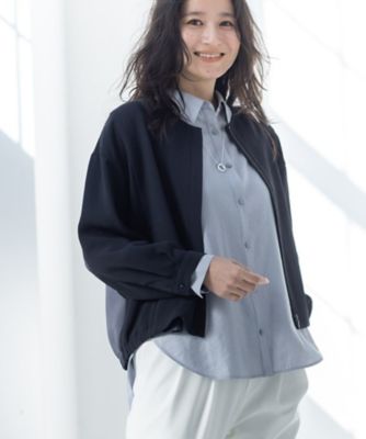 【未使用】INDIVI ブルゾン 春SALE！【撥水／UVケア／2WAY】ショート＆ロング ブルゾン