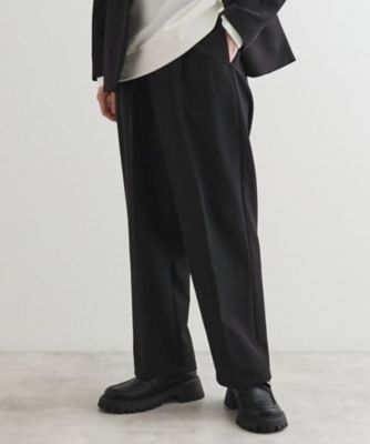 ＜tk. TAKEO KIKUCHI (Men)＞３６０度ストレッチワイドテーパードパンツ（セットアップ対応）（２００２３８６７２３）