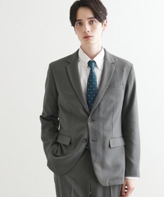 【洗える】ピンヘッドストレッチセットアップ／上下２点セット／速乾／ＷＥＢ限定／ビジカジ対応（２００２３８７１１８）