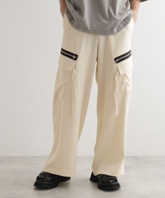 ＜tk. TAKEO KIKUCHI (Men)＞ＡラインサイドＺＩＰカーゴパンツ（２００２３８７１２３）