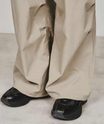 ポリエステルタフタワイドカーゴパンツ（２００２３８７８２３）