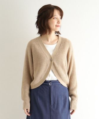 alo アロ　美品❣️シワになりにくいボレロ　カーディガン ウール混】ボレロカーディガン（2002389022） | LAURA